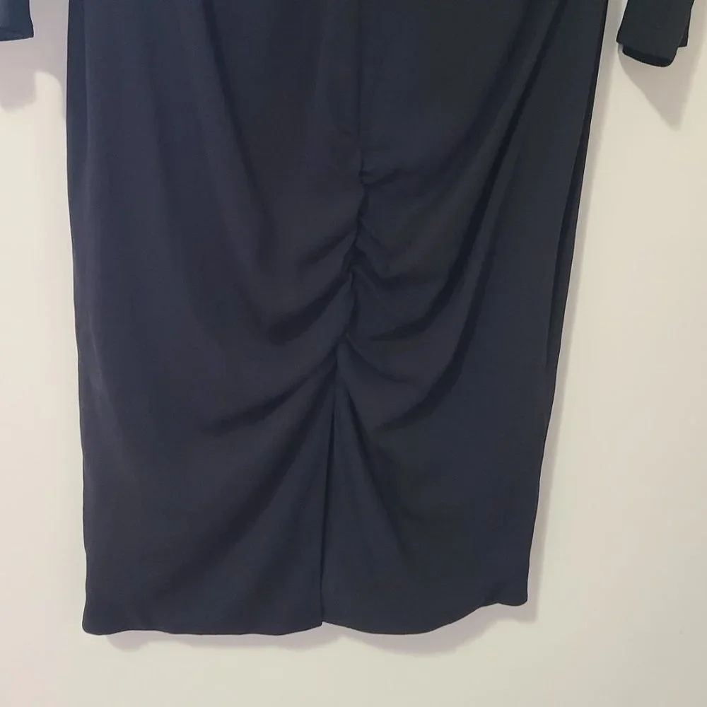 Versace Medusa Long Sleeve Size 8 Midi Dress - Picture 9 of 16